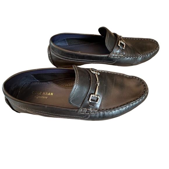 Cole Haan Signature Grand.OS Link Bit Loafer Drivers Size 10 - Picture 6 of 8